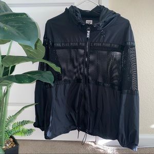 VS Black Mesh Anorak Jacket